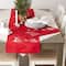 DII® 70" Red Embroidered Snowman Table Runner